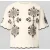 Jake*s Casual T-shirt met golvende zoom en motiefstitching