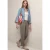 Street One Dames High Waist broek met wijde pijpen in Loose Fit in Bruin