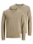 JACK & JONES Trui ‘Leo’  lichtbruin