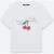 Oversized T-shirt met print en ronde hals