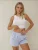 Hiccup Broek  blauw / wit