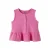 NAME IT MINI mouwloze top roze met textuur
