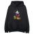 Disney Heren Mickey Mouse Classic Kick Hoodie (Zwart)