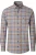 Redmond Overhemd bruin/blauw, Ruit