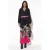 Bloemen Midi-jurk met Riem