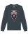 Watapparel Sweatshirt ‘ Colorful Owl ‘  antraciet / gemengde kleuren