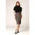 Topvintage exclusive ~ Felina pencil rok in luipaard