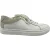 Iris & Ink Lage Sneakers in Wit Leer en Suède