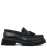 Babouche Bizou loafers black Leer Dames
