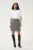 Rok Regular fit Black & White boucle black offwhite
