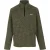 Regatta Heren Thompson Marl Half Zip Fleece Jack (Olijfgroen)