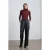 Dames Wijde Faux Leren Broek