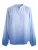 LIKS. Munich Blouse ‘Bluse mit Farbverlauf’  hemelsblauw