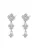 Hey Happiness Oorbellen ‘Cascading Blossom’  zilver