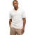 Butcher of Blue Boucle knit polo titan white