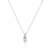 Orphelia Dames 925 Sterling Zilveren Ketting met Hanger – Zilver ZH-4763