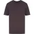 Bruin T-shirt met Amiri-printlogo