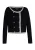 Faina Vest Dames zwart