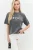 No Matter What Shirt  grijs / wit