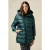 Oltre Midi Down Jacket With Hood Green