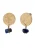 ELLI Oorbellen  blauw / goud