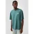 QS relaxed fit T-shirt met backprint – petrol