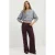 MANGO TEEN straight leg jeans – donkerrood
