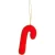 White Stuff Candy Cane Hanging Dec Pink Multi