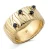 Orphelia Dames 925 Sterling Zilveren Ring – Goud ZR-7504/G
