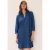 Cecil Dames Zachte lyocell jurk in Blauw