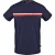 Aquascutum Heren borst streep T-shirt (Marine)