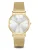 Eastside Analoog horloge  goudgeel / parelwit