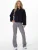 Divina Fleece jas ‘Teddy’  navy