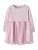 NAME IT Jurk ‘NMFDOTIANA’  lichtgeel / pink / rosa
