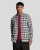 Lyle & Scott geruit flanel marineblauw shirt met lange mouwen