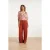 Smashed Lemon Wijde top met roze zebra-style print |