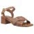 Hush Puppies Lyla Hielled Leren Dames Tan Sandalen