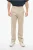 SEIZOENSGEBONDEN Virgin Wool Blend TAG Straight Fit Broek in Beige