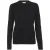 Damestrui met Ronde Hals in Wol Colorful Standard Light Merino Deep Black