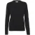 Damestrui met Ronde Hals in Wol Colorful Standard Light Merino Deep Black