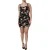 Pailletten Mini-jurk Bloemenprint