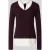 comma Shirt met lange mouwen van viscosemix in tricotlook