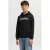 JACK & JONES JUNIOR hoodie met print – zwart