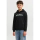 JACK & JONES JUNIOR hoodie met print – zwart