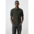 Mango Man regular fit gebreide piqué polo – middengroen