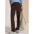 Broek met High Waist en Straight Leg pijpen in een Loose Fit pasvorm