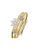 Lucardi Ring ‘Stern’  goud