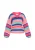 MYMO Oversized trui  donkerblauw / abrikoos / framboos / oudroze
