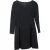 Theory crêpe minijurk in zwart polyester
