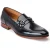 Base London Russo Leren Herenpantoffels Zwart